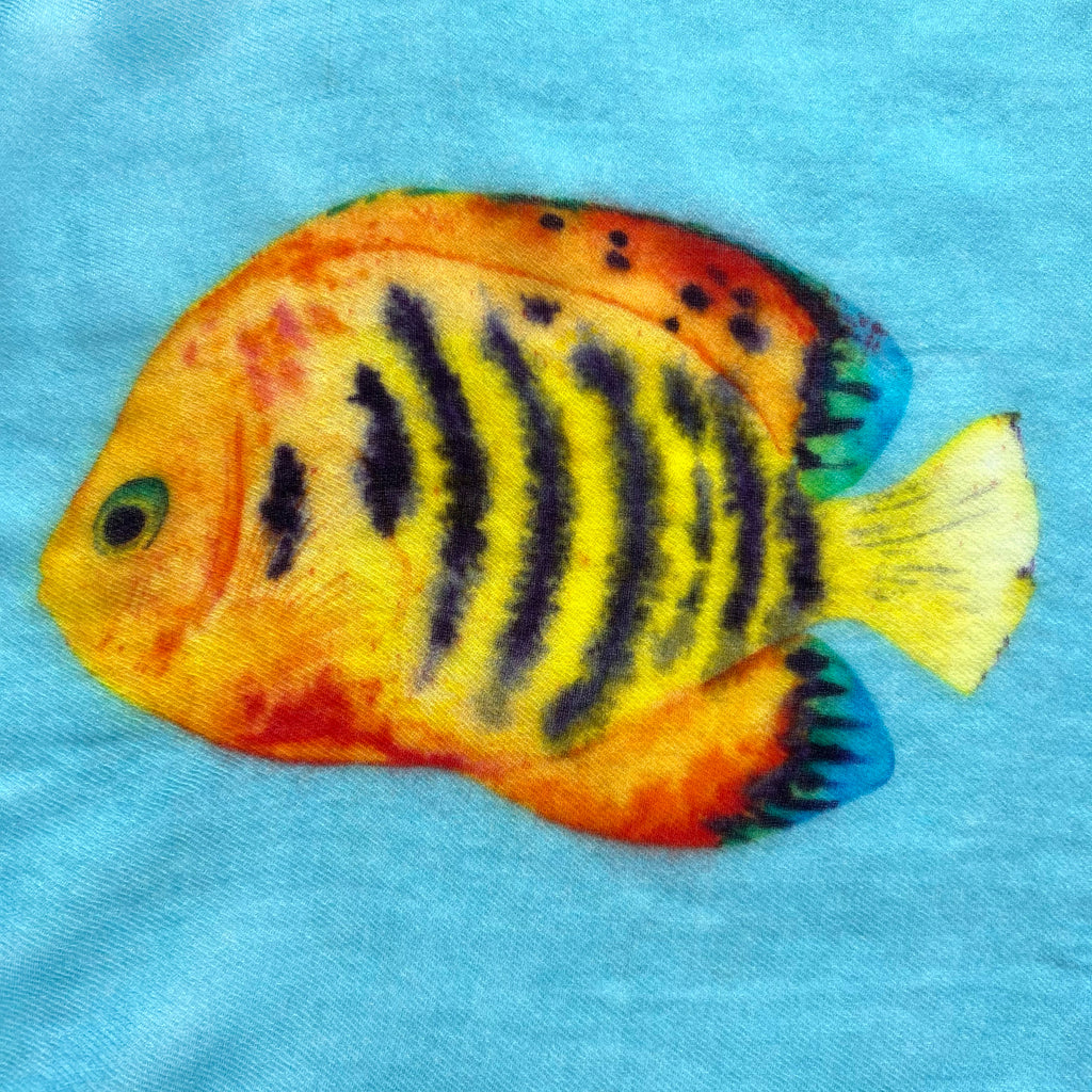 FISHTALE CASHMERE SCARF