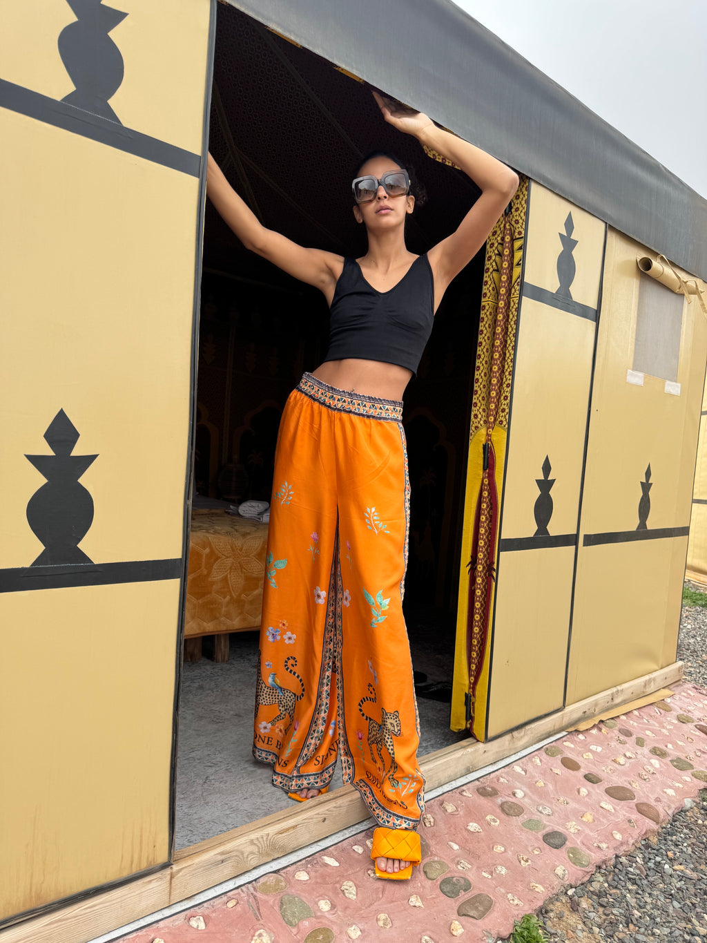 VENICE LEO HIGH PANTS