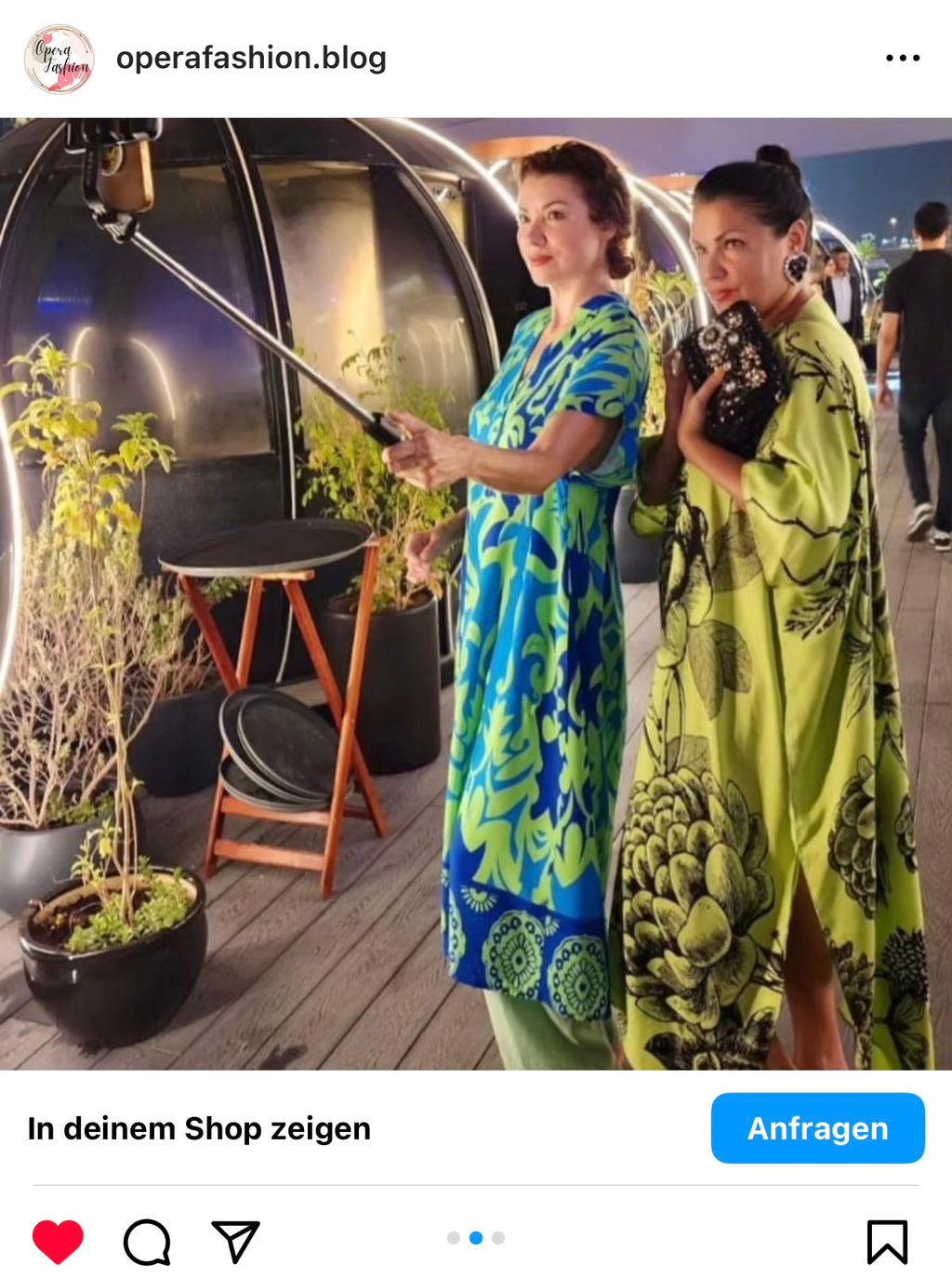 FLOWER EXPLOSION EVENING DRESS