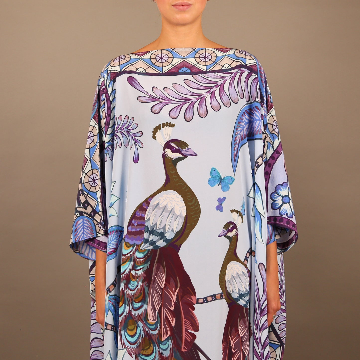 AZURE SILK TUNIC