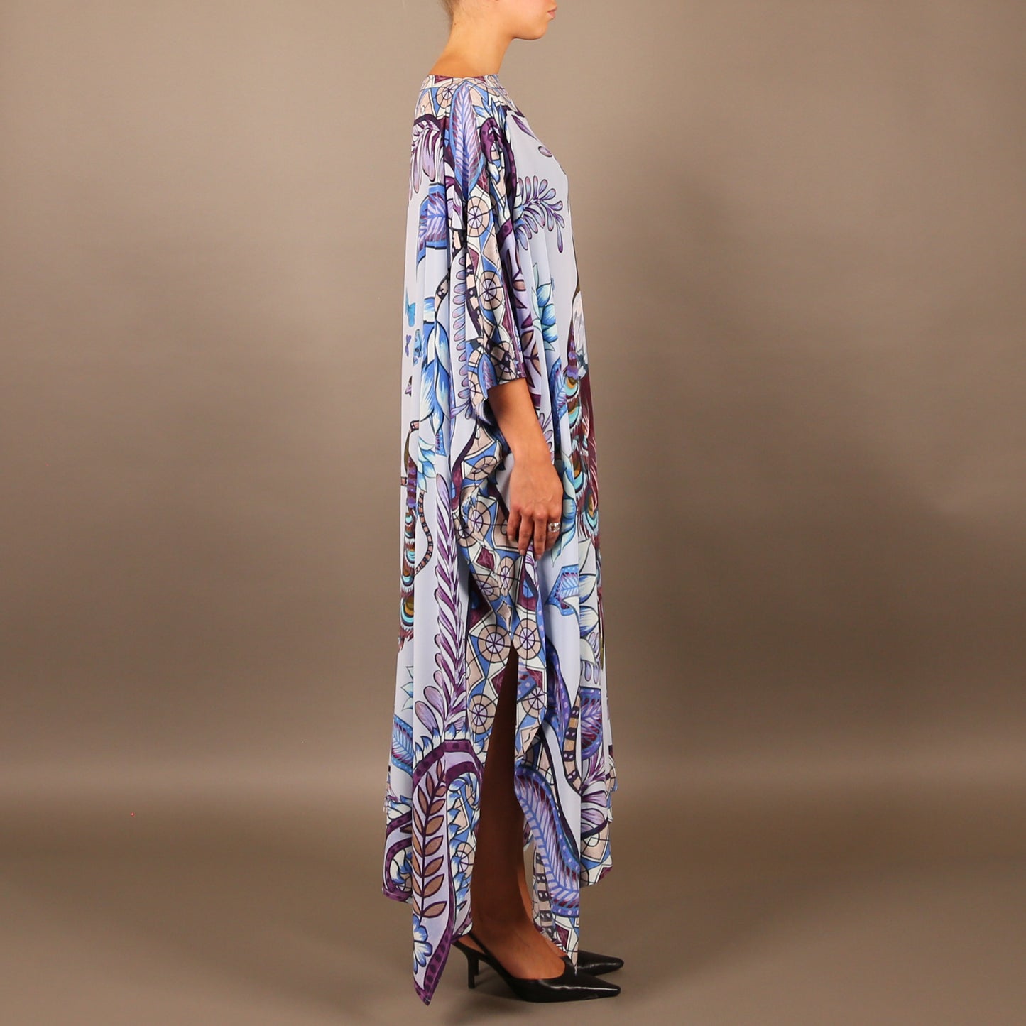 AZURE SILK TUNIC