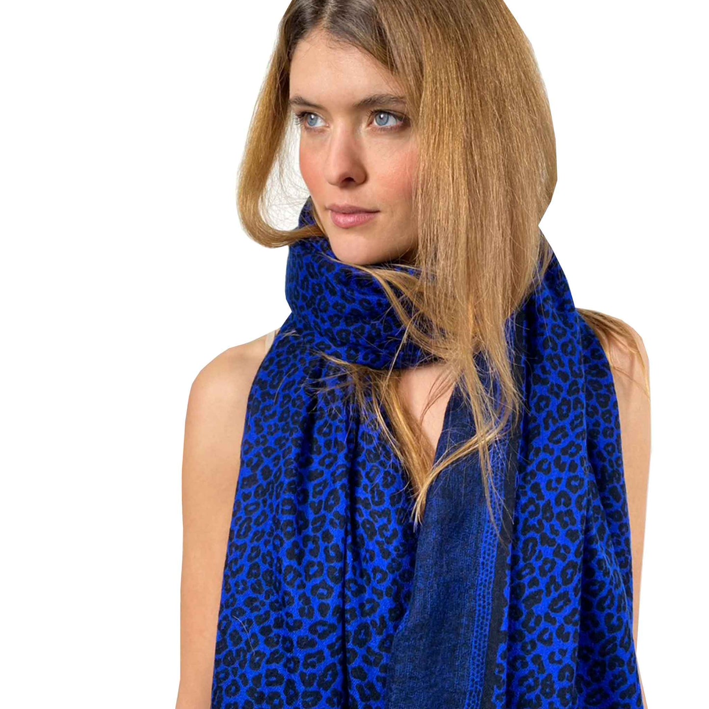 WE LOVE LEO FELTED CASHMERE SCARF
